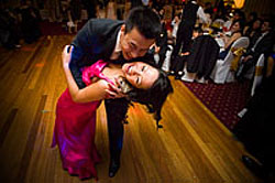 Photojournalistic wedding photography